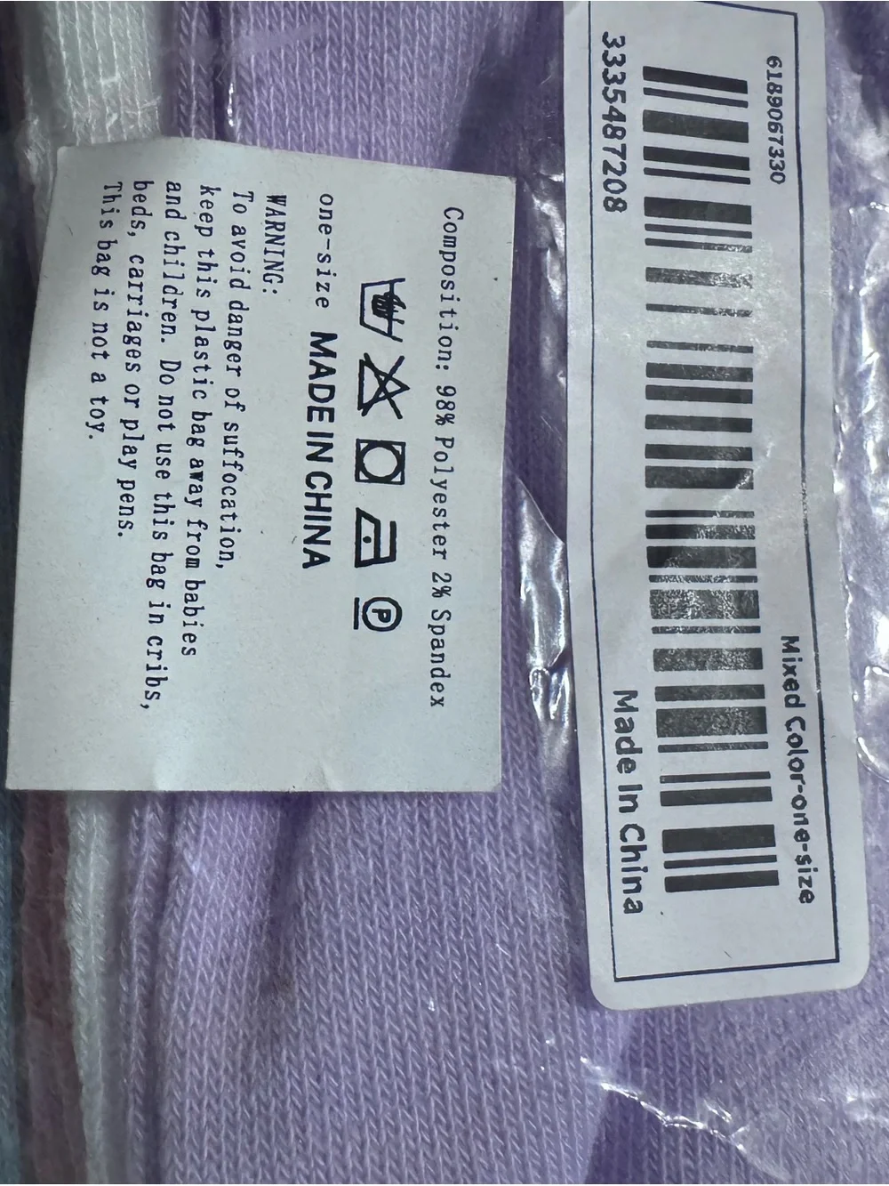 No-Show Sock Liners for Women - Lavender Pack